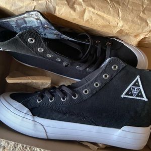 Obey x HUF hi-top shoe. Brand new. Very Rare.